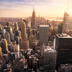Akustikbild New York City Skyline