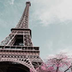 Akustikbild Paris Eiffelturm für eine schöne Raumakustik