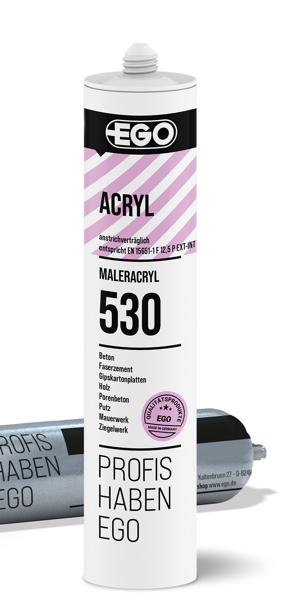 EGOCRYL 530 MALERACRYL weiß 310 ml Kartusche